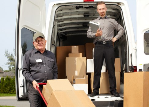 Commercial moving team planning a business relocation in Aldwych