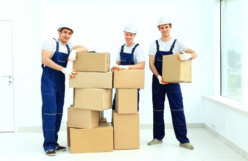 Packing and transport for an office move in Aldwych