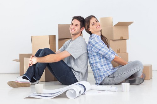 Packing and loading preparation for an Aldwych move
