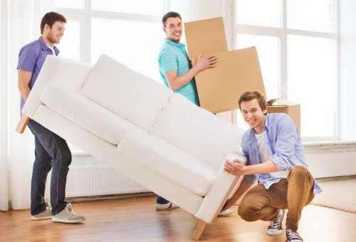 Man and van service delivering furniture in Aldwych with careful handling