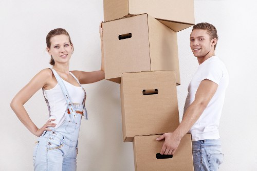 Professional movers handling an apartment relocation in Aldwych