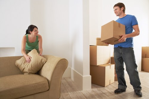 Local van service handling boxes and household items in Aldwych